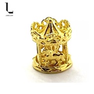 LJewellery 916/22K Gold Carousel Charm PBAM06 G178