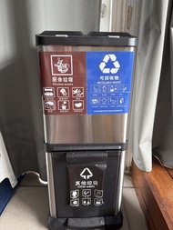 不銹鋼分類垃圾桶 廚餘回收其他垃圾