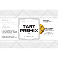 Premix Biskut Raya Tart Kuih Tart Nenas Biskut Kelapa Cornflakes Crunchy Butter Cookies