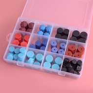 77Pcs/Set Car A/C R134A R12 High Low Side Valve Core Service Port Dust Cap Kit H2P5