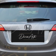 HONDA Deep Black Glossy Logo Emblem HRV 2015 - 2018 RearHONDA