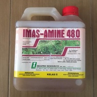 4L IMAS-Amine 48 Herbicide 48% Class 2 Weeds Control Racun Rumput