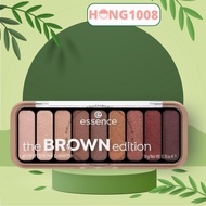 Essence The NUDE & BROWN 9-pan Eyeshadow Palette 10g - Smooth, Matte, Color-staining Powder shop Hon