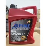 Alpine RSL Engine Oil 5W-30 LA 4 Litre Engine Oil