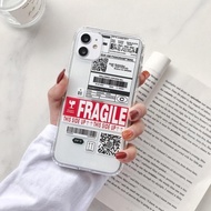 Casing Handphone Iphone 12 Mini Pro Max Dhl Retro Fragile Soft Case