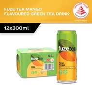 [1 Carton] Fuze Tea Mango Green Tea (12 x 300ml)