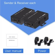 EAST GATE RJ45 1080P Converter Transfer Repeater Splitter Hdmi 4K 60M Extender With 5V Power Adapter