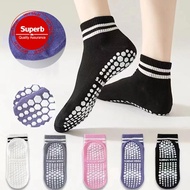 Solid Color Yoga Socks Women Fitness Running Hiking Socks Sports Socks Fitness Dance Playing Y7D1