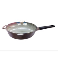 28CM WOK PAN NON-STICK W/ COVER