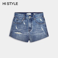 HI STYLE Women Short Jeans - Blue - FVH410511 / Seluar Jeans Pendek Perempuan - Biru