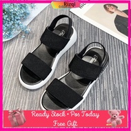 KOREAN COMFORTABLE SANDLE Women Sandle Sandal Wanita Flat Sandal