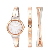 ANNE KLEIN 美國時尚造型閃耀手錶x手鍊組 真品平行輸入