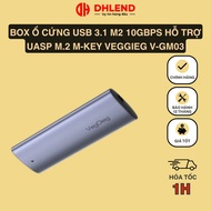 NEW MODEL - USB 3.1 M2 10Gbps hard drive Box supporting UASP M.2 M-Key VEGGIEG V-GM03
