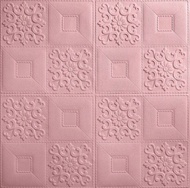 Bisa COD Paket PROMO 10 Lembar!! Wallpaper/Sticker 3D Foam motif batik banyak varian terbaru PREMIUM