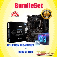 Intel Core I3 9th Gen I3-9100 / Core I3 10th Gen i3-10100 / Core I3-10105 Processor Bundle With Moth