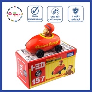 Tomica Box Disney Dream Curious George Model Car. No.157.