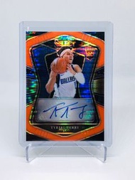 NBA Card❗️Tyrell Terry RC Auto 4/30 Orange Panini Select 2020