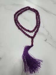 TASBIH PERMATA BATU KECUBUNG ASLI AMETHYST ASLI 99BIJI BEADS SAIZ 8MM STONE FOR RING CINCIN HIGH QUALITY GERM STONE