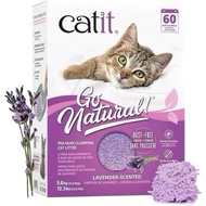 CATIT GO NATURAL PEA HUSK CLUMPING CAT LITTER 5.6kg (2x7L)