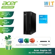Acer Aspire XC-1710-N305W11 (Intel Core i3-N305/8GB-16GB RAM/512GB SSD/Office/W11/3 Years Warranty)