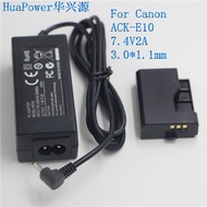 ACK-E10 7.4 V2A EOS1100DEOS Kiss X50 Digital Camera Power Adapter DR-E10