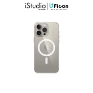 Apple Clear Case for iPhone 15 with MagSafe [iStudio by UFicon]