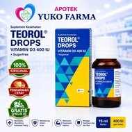 TEOROL DROPS VITAMIN D3 400 IU