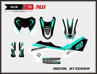 Sticker Decal KLX BF desain 16