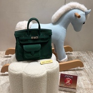 愛馬仕 Hermes Birkin Cargo 25 /全新/寶石綠