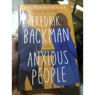 Anxious people by Fredrik Backman HARDCOVER