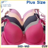 Women Ultra-Size Bra 38D-40D-42D-44D- Wired 3288