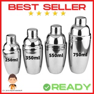 Stainless Steel Cocktail Shaker KIT 250ml Stainless Steel Shaker/ Stainless Steel Bar Drink Shaker 2