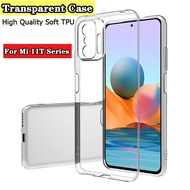 Xiaomi Mi 11T Pro Mi 11 Lite Mi 11 Ultra 11i 11X 11 Pro Casing Ultra Thin Transparent Soft Camera Full Protection Case TPU Silicone Phone Back Cover