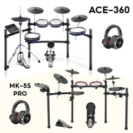 Hampback ACE-360 กลองไฟฟ้า ฟรีไม้กลอง เก้าอี้ พรม รับประกันศูนย์ 1 ปี Music Arms