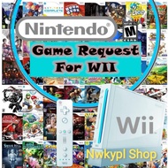 Nintendo Wii Game - Game Request For Wii Console (FOR MOD CONSOLE)