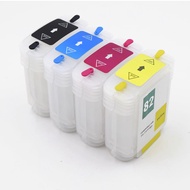 10 82 Refillable Ink Cartridge With Arc Chips For HP Designjet 500 500ps 800 800ps Plotters For HP10
