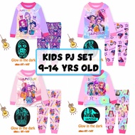 Cuddle Me 9-14 Years Old Kids Pyjamas / Glow in the Dark Children Sleepwear / Kids Pajamas Set