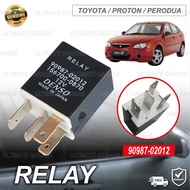 Denso 4pin Relay 90987-02012 - Toyota Proton Perodua Relay For Head Lamp Air Conditioning