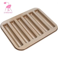 Biscuit Stick Baking Tray Carbon Steel Breadstick Biscotti Ladyfinger Small Muffin Cupcake Tin Tray