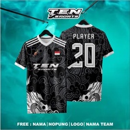 Futsal jersey printing, soccer jersey, soccer shirt, volleyball jersey, badminton jersey, custom jer