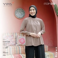 Itop 010 Simple Soft Color Blouse Top by Nibras