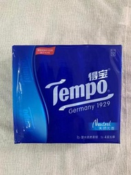 Tempo得寶4層紙巾包裝 無味 12包整袋裝 ( 平行進口 )