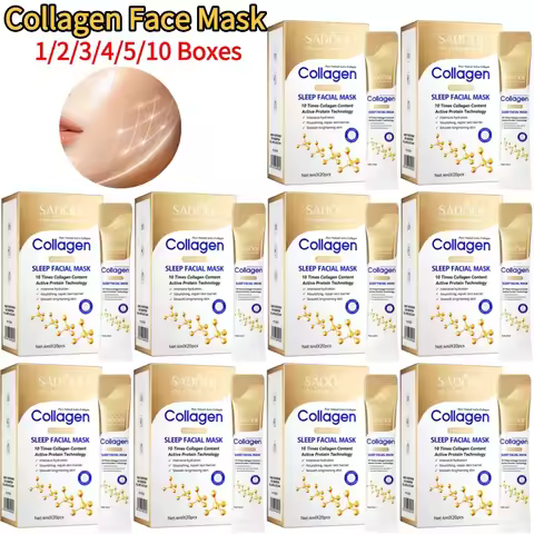 Snail Collagen Face Mask skincare Moisturizing Brightening skincare Face Sheet Mask Facial Masks Ski