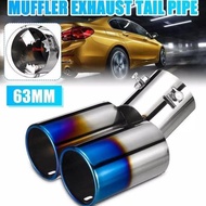 COD TIP MUFFLER VARIASI MUFLER UJUNG PIPA KNALPOT 2 CORONG SEMUA MOBIL