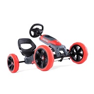 Berg Reppy Rebel Kids Go Kart - Pedal Go Kart for Boys & Girls - Kid's Pedal Vehicles - Red Pedal Ca