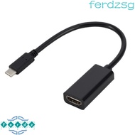 JENNIFERDZSG Type C To HDMI-compatible Converter, Connection Cable Same Screen Cable, Mini Size Adapter Cord 4K * 2K 24pin for Laptop/TV/Monitor/Projector