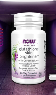 Glutathione Skin Brightener 30 Capsules by NOW FOODS