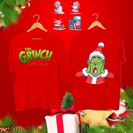 Cotton T-ShirtBaju Christmas Grinch T-shirt HOW THE GRINCH STOLE CHRISTMAS Print Tee Fashion Casual 
