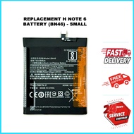 TC H MI NOTE 6 BATTERY (BN46) SMALL