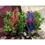 Hailongwang Shipped From Taiwan Simulation Aquatic Plants Fish Tank Landscaping Shrimp Coins Reward 